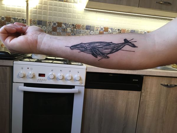 Humpback Whale Tattoo